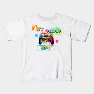 It's Gaming Time Kids T-Shirt